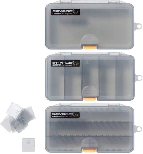 Κουτάκια Savage Gear Lurebox Smoke Ck 3 Τεμάχια Lurebox 1 13,8 X 7,7 X 3,1 Εκ