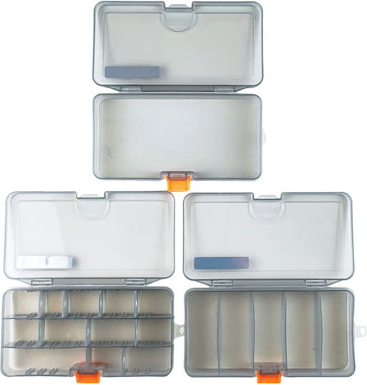 Savage Gear Lurebox Smoke Ck 3 Pieces Lurebox 4 21.4 X 11.8 X 4.5 Cm