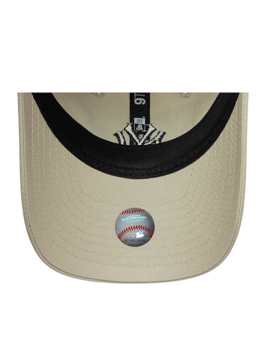 New Era Kids' Jockey Fabric Hat New York Yankees Beige