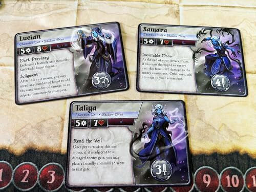 Game Expansion Summoner Wars (Second Edition): Shadow Elves Faction Deck for 2 Players 12+ Years Old (EN) Plaid Hat