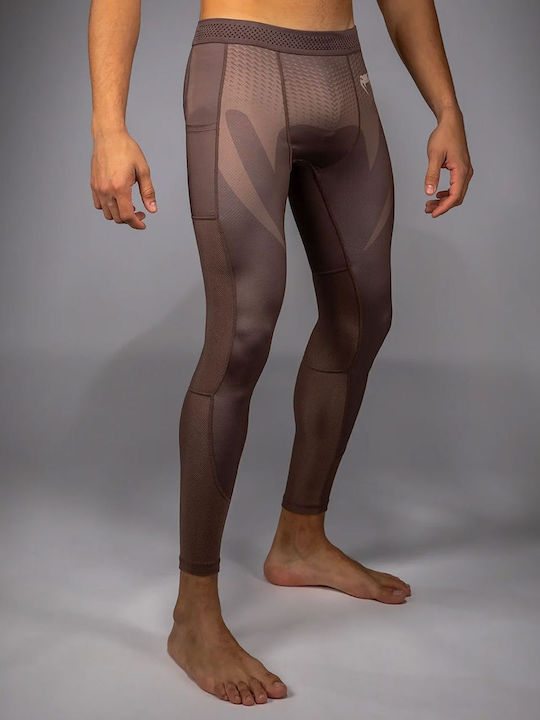 Venum Long Men's Martial Arts Leggings Brown