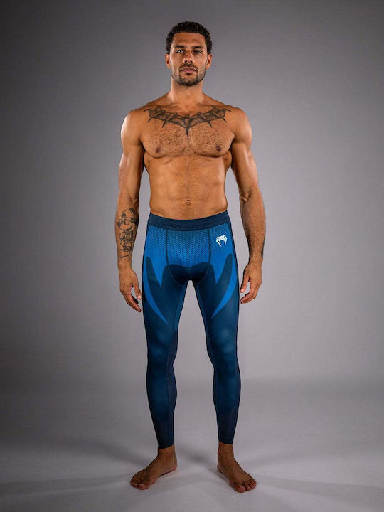 Venum Lang Männer Kampfsport Leggings Blau