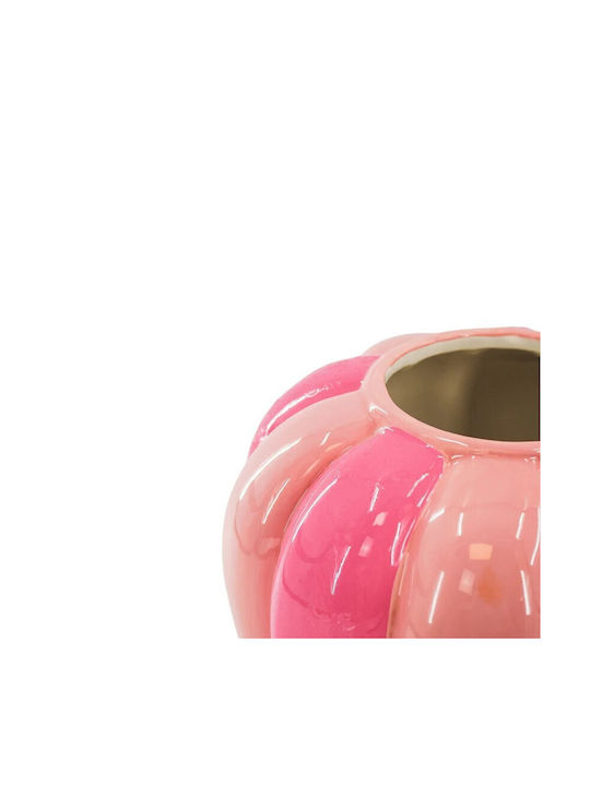 Beauty Home Vase Wirbel – Neon Rosa Offenes Rosa 20x20x21,5cm