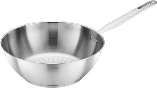 Fiskars 28cm Wok din Oțel cu Strat Ceramic Fiskars 28cm Wok din Oțel cu Strat Ceramic
