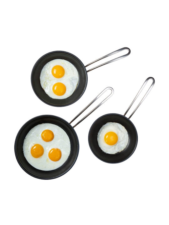 Kuchenprofi Wok made of Stainless Steel with Non-Stick Coating 14cm