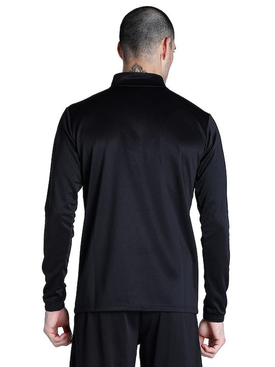 Teamrise Athletic Long Sleeve Black Blouse