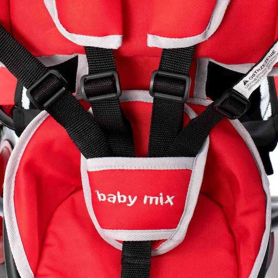 BabyMix Lux Pliabil Cu Mâner Pentru Părinți Pentru 18-36 Luni Negru
