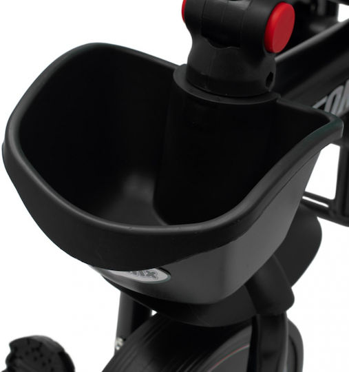 BabyMix Peony Pliabil Cu Mâner Pentru Părinți Pentru 18 Luni Negru
