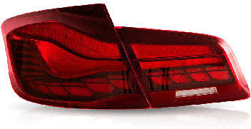 Led Taillights Bmw F10 Sedan 2011-2017 Cs M5 Design Red Set 2 Pieces