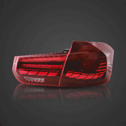 Led Taillights Bmw F30 F80 2012-2019 Gts Design Running Red Set 2 Pieces