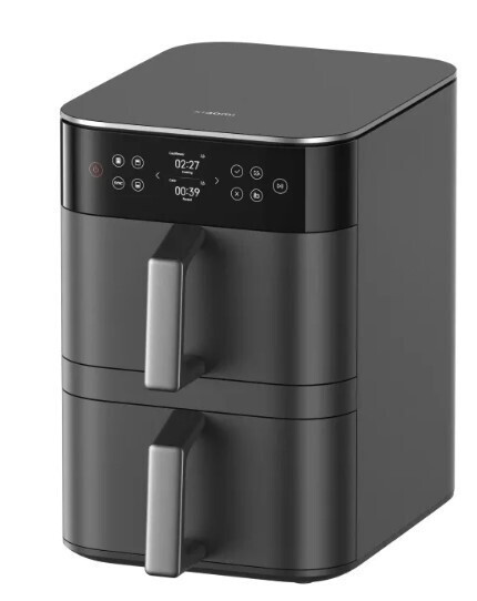 Xiaomi Air Fryer με Διπλό Αποσπώμενο Κάδο 12lt Μαύρο (BHR0883EU)