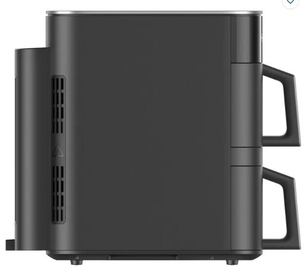 Xiaomi Air Fryer με Διπλό Αποσπώμενο Κάδο 12lt Μαύρο (BHR0883EU)