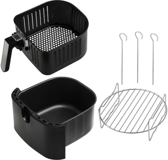 Adler Air Fryer 5.5lt Μαύρο AD 6317