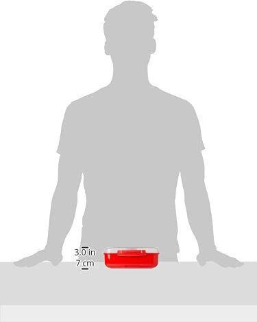 Sistema Lunchbox Kunststoff Rot 1250ml 1Stück