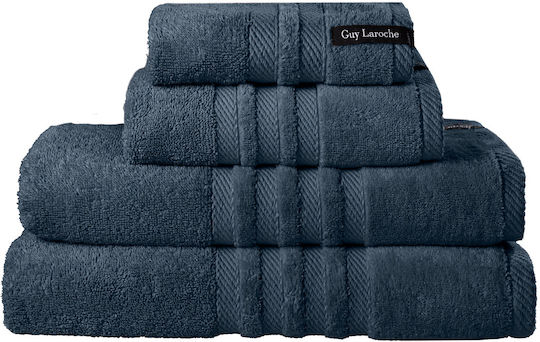 Guy Laroche Πετσέτα Σώματος Bonus 70x140εκ. Marine Βάρους 650gr/m²