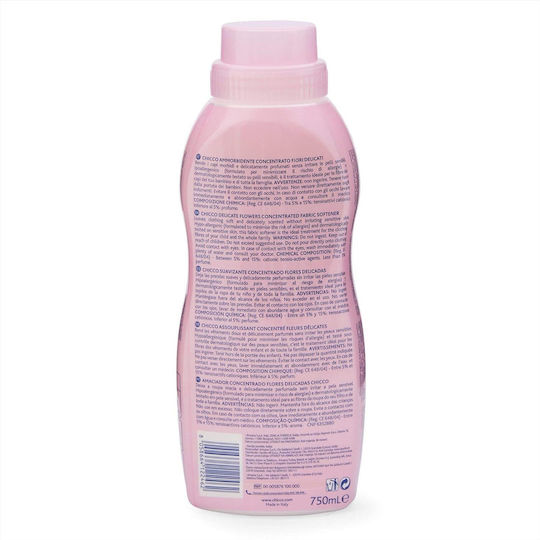 Chicco Μαλακτικό Delicate Flowers Υποαλλεργικό Συμπυκνωμένο 750ml