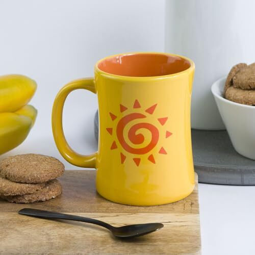 Disney Lion King Κούπα Κεραμική Κίτρινη 360ml