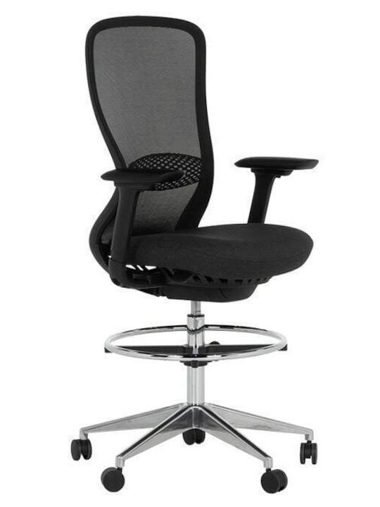 Bürostuhl mit Armlehnen Black Carmen Bürostuhl mit Armlehnen Black Carmen