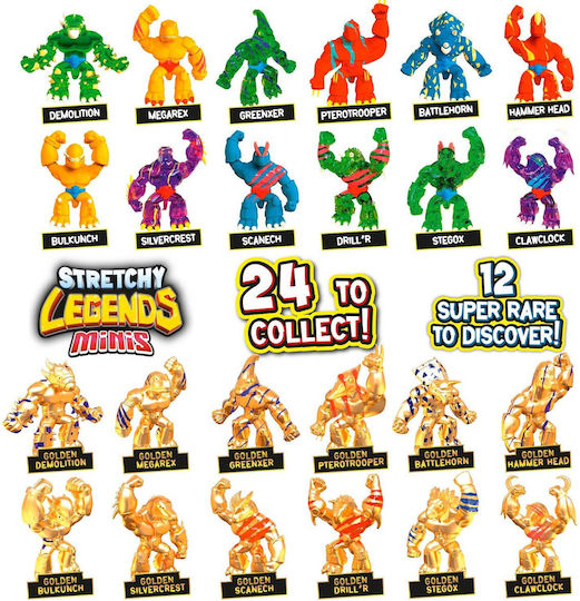 Sammlerfigur-Wahnsinn Mini Stretch Kreaturen Legenden Minis Doppel