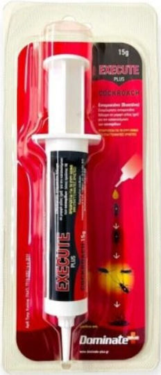 Dominate Plus Fluo Gel για Κατσαρίδες 25gr Χωρίς Άρωμα