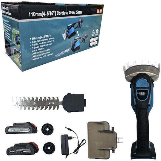 Cordless Grass Shrub Shear 110mm Battery