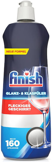 Finish Powerball Glanz Rinse Aid Liquid Dishwasher Brightener 800ml