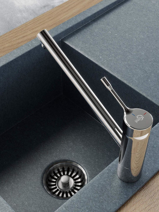Ideal Standard Ceralook Tall Kitchen Faucet Counter Silver