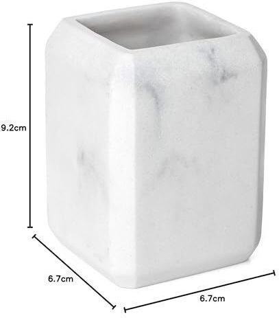 Dimitracas Marble Cupa ei din Rășină Albă