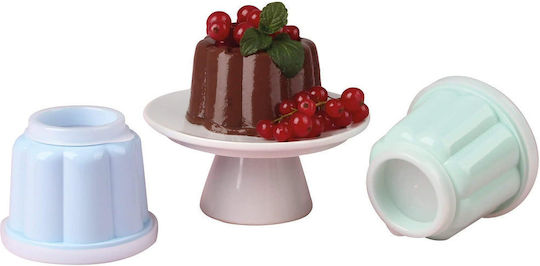 Dr. Oetker Plastic Halva Baking Pan 7.5x7.5x6.3cm 6pcs