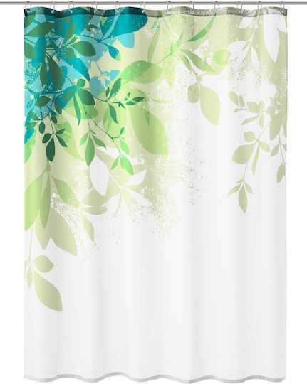 Kleine Wolke Floresta Душ завеса Тъканна 180x180см Зелен Kleine Wolke Floresta Душ завеса Тъканна 180x180см Зелен
