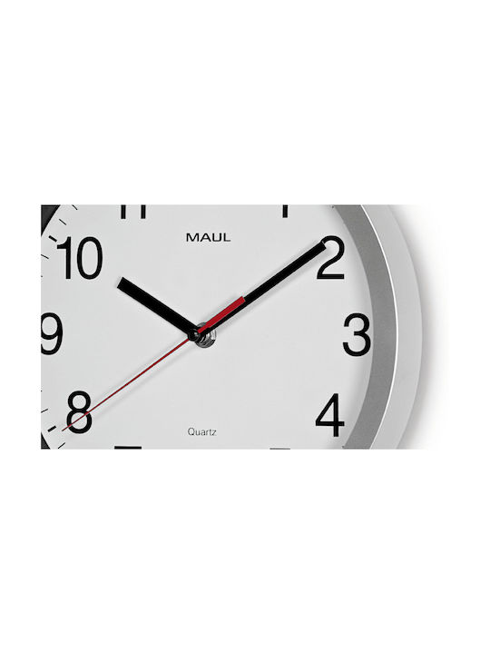 Maul Wanduhr Digital Glas Transparent Ø25cm