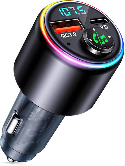 SGTT FM Transmitter Αυτοκινήτου με Bluetooth / USB