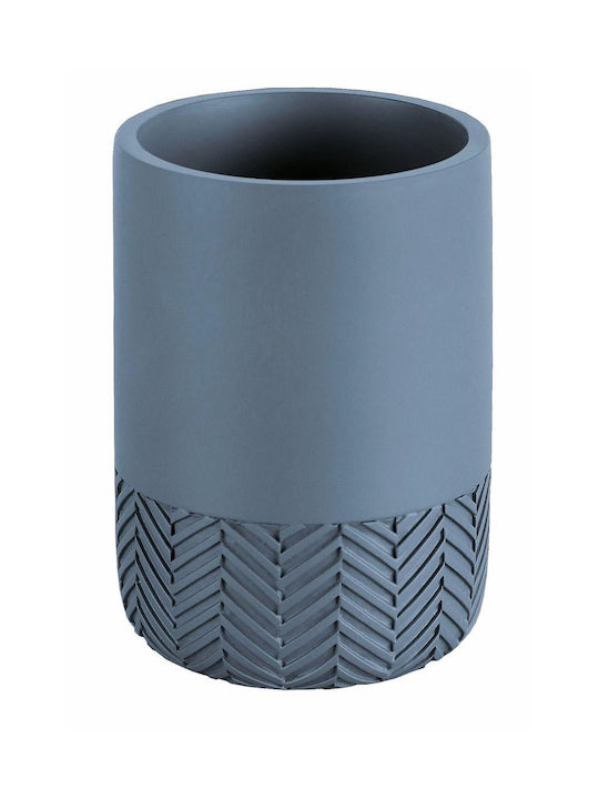 Kleine Wolke Herringbone Επιτραπέζιο Dispenser Πλαστικό Μπλε