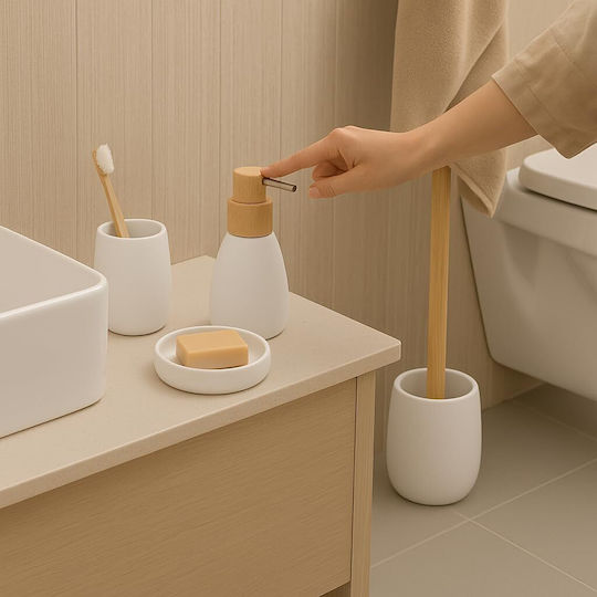 Dimitracas Wall-mounted Dispenser Plastic White 260ml