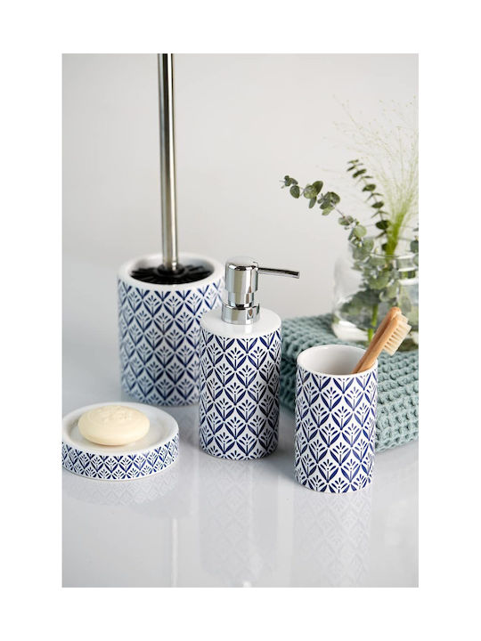 Wenko Lorca Dispenser Ceramic Blue 360ml