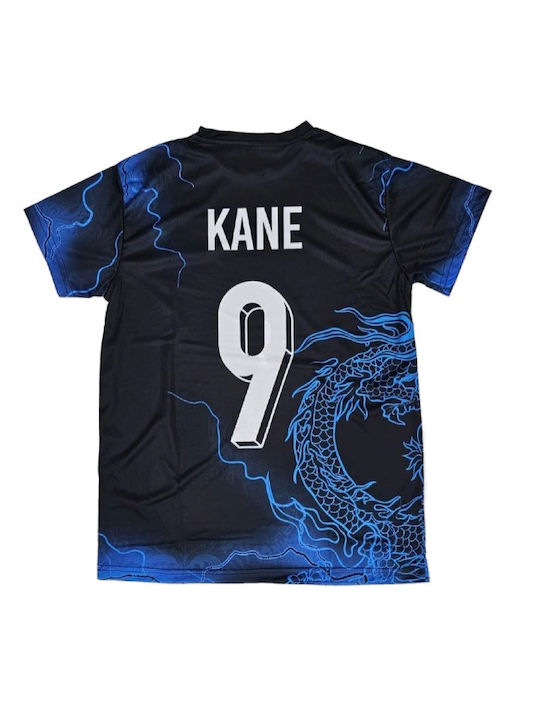 Ποδοσφαιρική Εμφάνιση Kane Εθνικής Αγγλίας Special Dragon Edition Μαύρο-τιρκουάζ Balón De Oro Unisex Μαύρο Τιρκουάζ Ab120