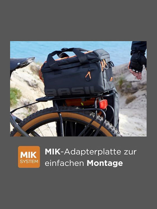 Basil Miles Rack Bag Für Fahrräder Schwarz 18306