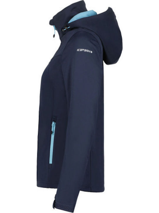 Jachetă Softshell Damă Albastră