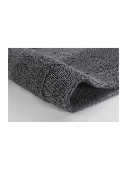 Kleine Wolke Rutschfest Badematte Baumwolle Rechteckig Havanna 5418905539 Gray 55x65cm