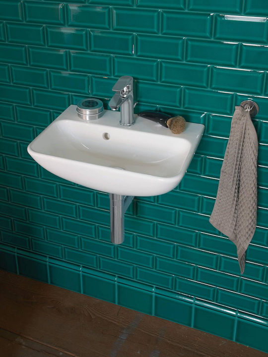 Duravit Αναμεικτική Μπαταρία Νιπτήρα Ασημί