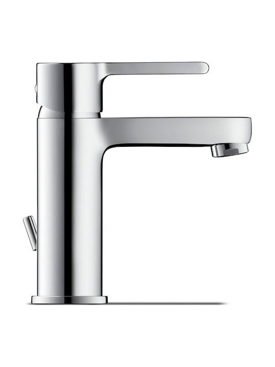 Duravit Αναμεικτική Μπαταρία Νιπτήρα Ασημί