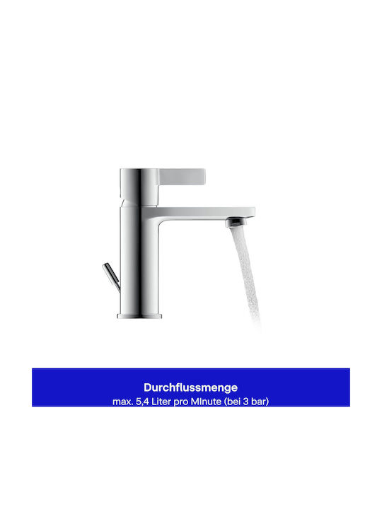 Duravit Mixing Sink Faucet Silver