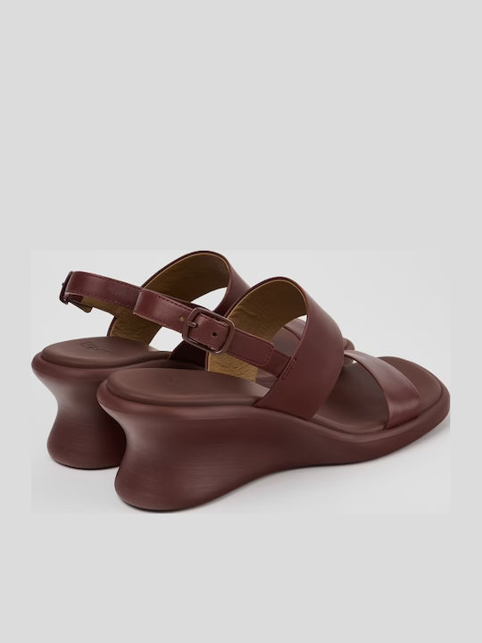 Platforme De Vară Pentru Femei Burgundy