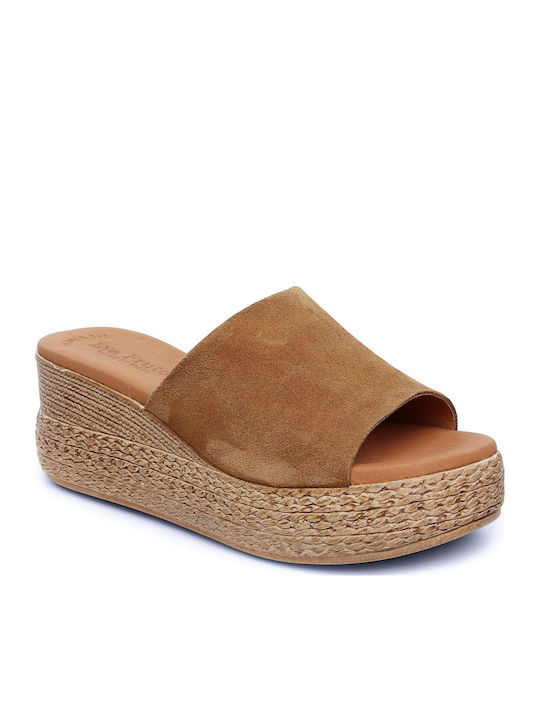 Summer Women's Platforms Tabac Brown