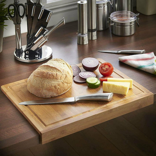 Alpina Appliances Επιφάνεια Κοπής από Μπαμπού Καφέ 45x35cm