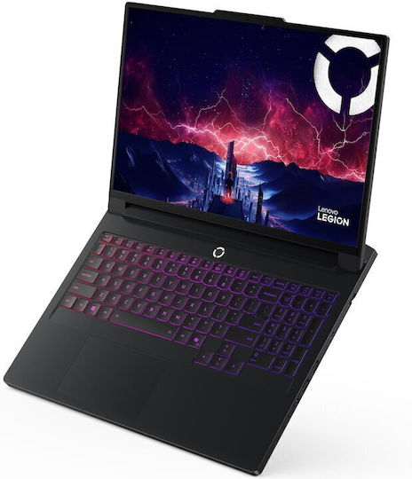 Lenovo Legion Pro 7 16AFR10H 16" OLED QHD+ 240Hz (Ryzen 9-9955HX3D/32GB/1TB SSD/GeForce RTX 5080/Fără sistem de operare) Eclipse Black (Tastatură International English)