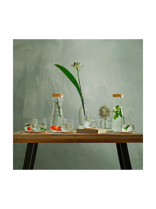 BigBuy Glass Jug with Glasses 4pcs