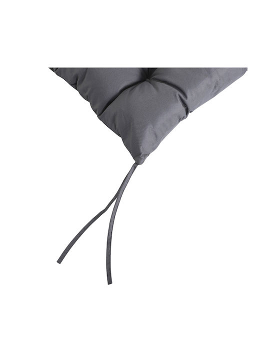 Outsunny Perna Scaunului De Grădină Cu Spătar Gri 50x98cm