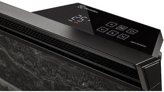 Electrolux Θερμοπομπός Δαπέδου 1500W με Ηλεκτρονικό Θερμοστάτη και WiFi Μαύρος
