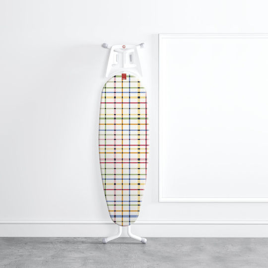 Rayen Universal Cotton Three Layers with Print Ironing Board Cover White 150x55cm